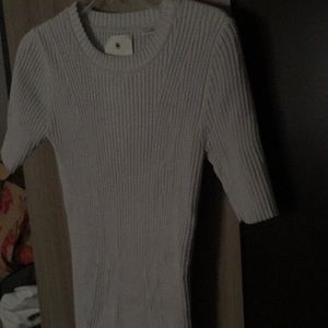 G Raw knit sweater shirt